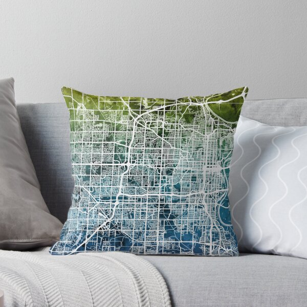 Item preview, Omaha Nebraska City Map designed and sold by ArtPrints.