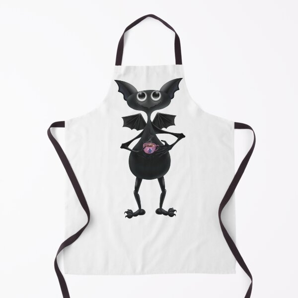 Item preview, Batty Barista Cute Gothic Bat with Coffee Cup designed and sold by Elizarfa.