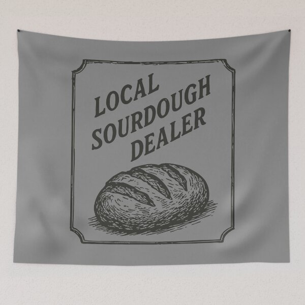 Item preview, Support Your Local Sourdough Dealer Funny Vintage designed and sold by TomFrontierArt.