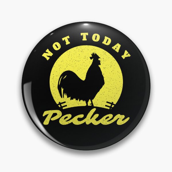 Item preview, Funny Not Today Pecker Retro Crowing Rooster For Chicken Lovers designed and sold by macciodesigns.