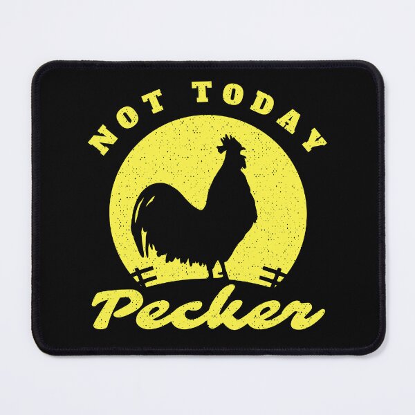 Item preview, Funny Not Today Pecker Retro Crowing Rooster For Chicken Lovers designed and sold by macciodesigns.
