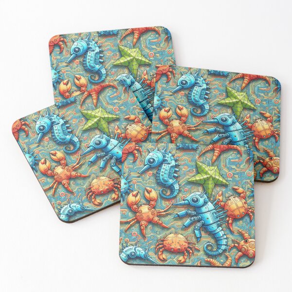 Item preview, Robo-Sea Summer Aestetic, Iphone Case designed and sold by Imaginarium of Chaos falcon88 .