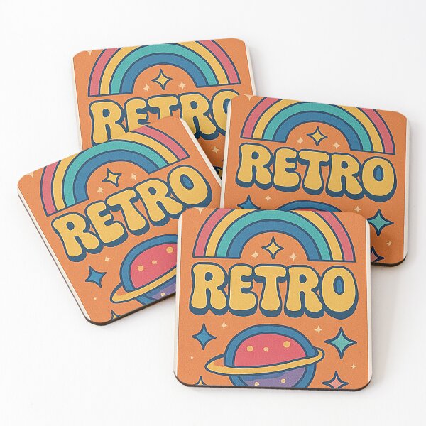 Item preview, the retro winds of rainbows and planets designed and sold by 7pitz.