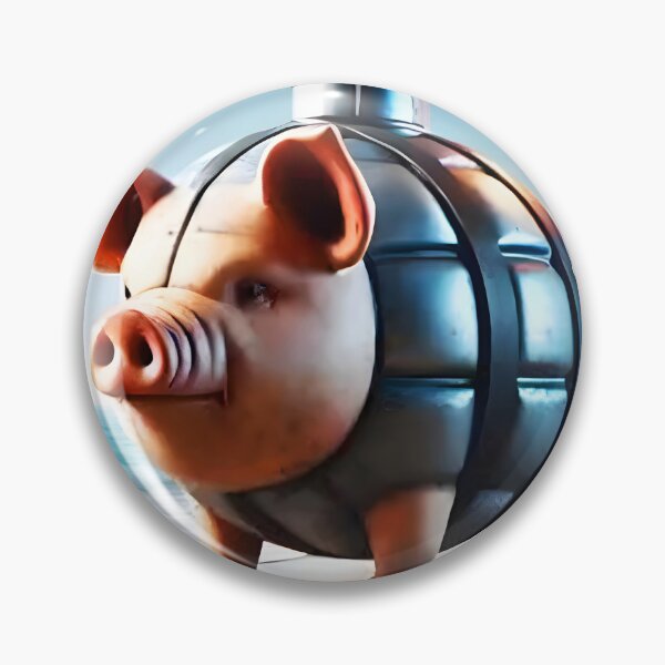 Item preview, Svinino Bombondino – The Explosive Pig -Brainrot pig designed and sold by EmeraldeaArt.