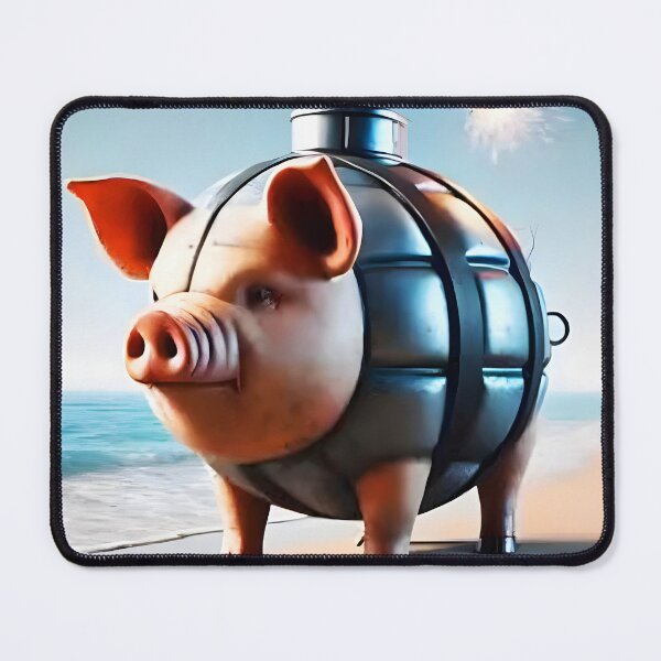 Item preview, Svinino Bombondino – The Explosive Pig -Brainrot pig designed and sold by EmeraldeaArt.