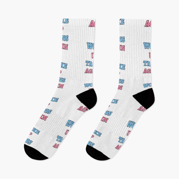 Item preview, Woke up trans again - funny trans humor designed and sold by Inspirationmotivation.