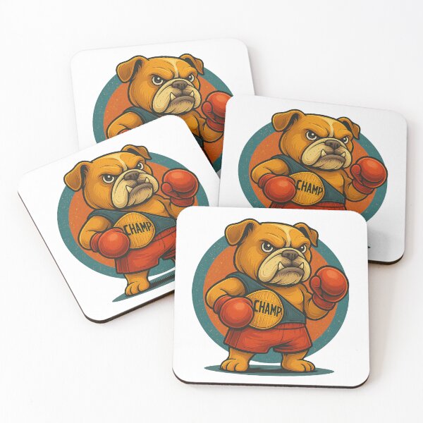 Item preview, Boxing Bulldog designed and sold by Patternicity.