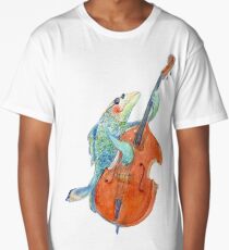 Famous underwater bass player Long T-Shirt