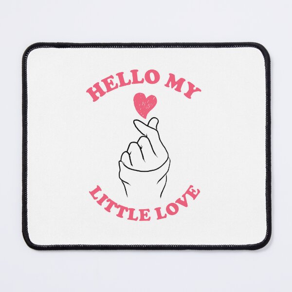 Item preview, Hello My Little Love – Cute Korean Finger Heart Design designed and sold by The secret storage room.