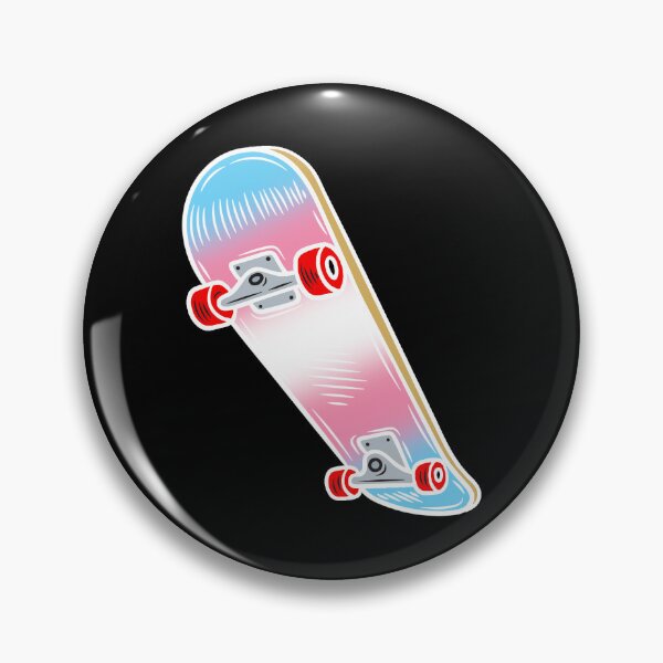 Item preview, Colorful Transgender Pride Skateboard – Trans Skater Art designed and sold by Travelslightly.