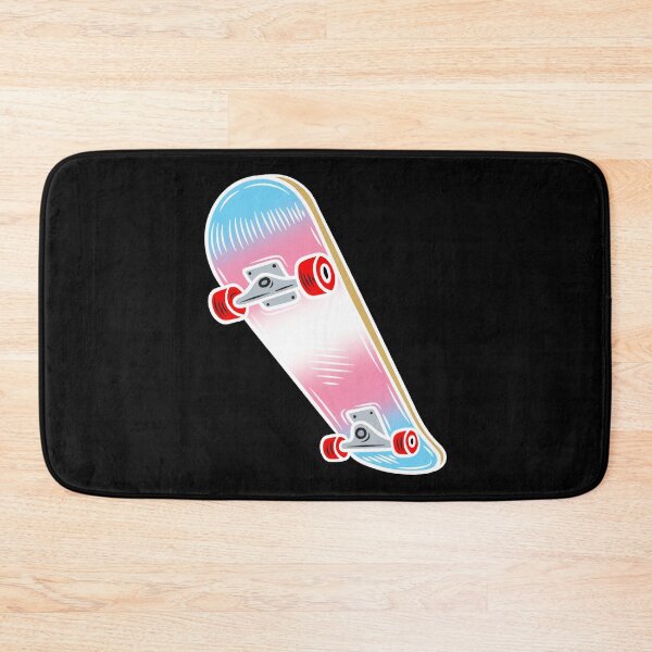 Item preview, Colorful Transgender Pride Skateboard – Trans Skater Art designed and sold by Travelslightly.