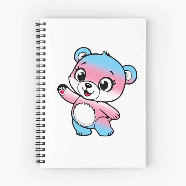 Item preview, Kawaii Transgender Bear – Cute Transgender Pride Design designed and sold by Travelslightly.