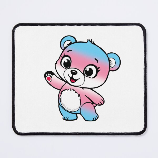 Item preview, Kawaii Transgender Bear – Cute Transgender Pride Design designed and sold by Travelslightly.