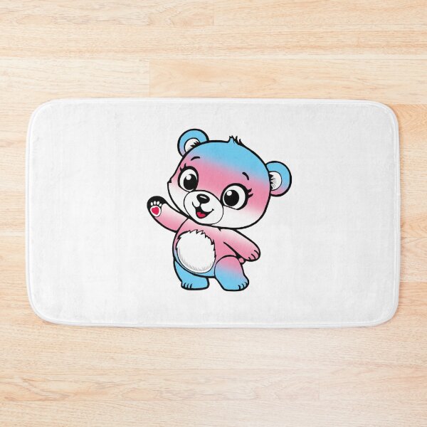 Item preview, Kawaii Transgender Bear – Cute Transgender Pride Design designed and sold by Travelslightly.