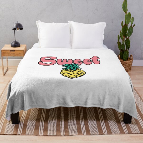 Item preview, Sweet Pineapple – Cute Tropical Fruit Typography Design designed and sold by The secret storage room.