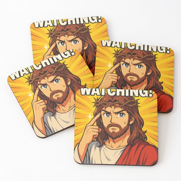Item preview, Manga Jesus – He’s Watching So Behave! designed and sold by Aryabek.