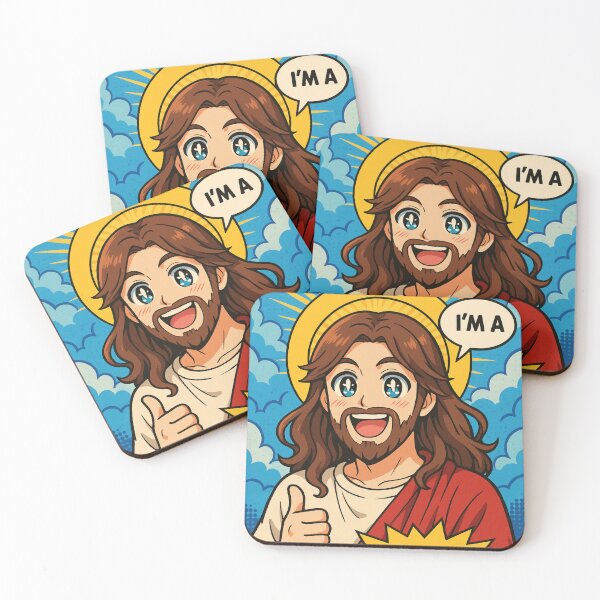 Item preview, Manga Jesus – I’m a Manga! Comic Style Christ designed and sold by Aryabek.
