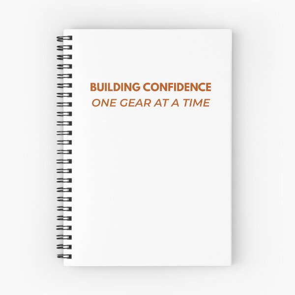 Item preview, Building Confidence One Gear at a Time - Driving Legends (Burnt Orange Text) designed and sold by IgnitionWorks.