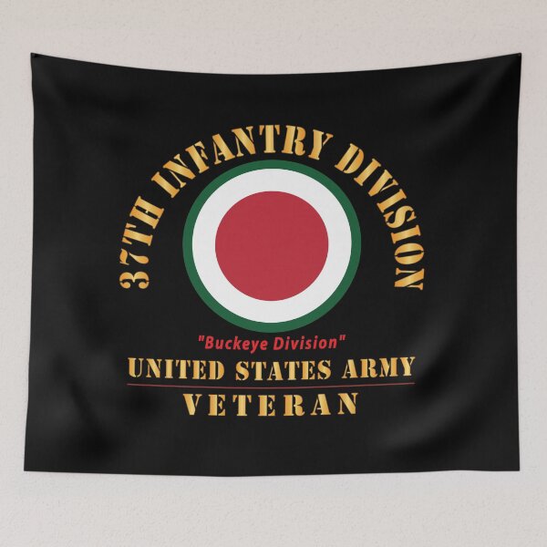 Item preview, Army - SSI - 37th Infantry Division - Buckeye Division - US Army Veteran X 300 designed and sold by Military Insignia Products.