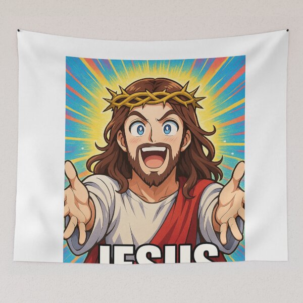 Item preview, Manga Jesus – He Loves You This Much! designed and sold by Aryabek.