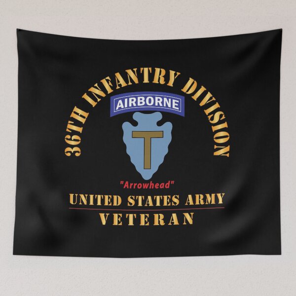 Item preview, Army - SSI - 36th Infantry Division Airborne - Arrowhead - US Army Veteran X 300 designed and sold by Military Insignia Products.
