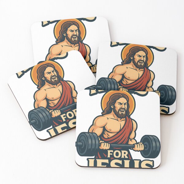 Item preview, Gym Jesus – Reps for Jesus Workout Motivation designed and sold by Aryabek.