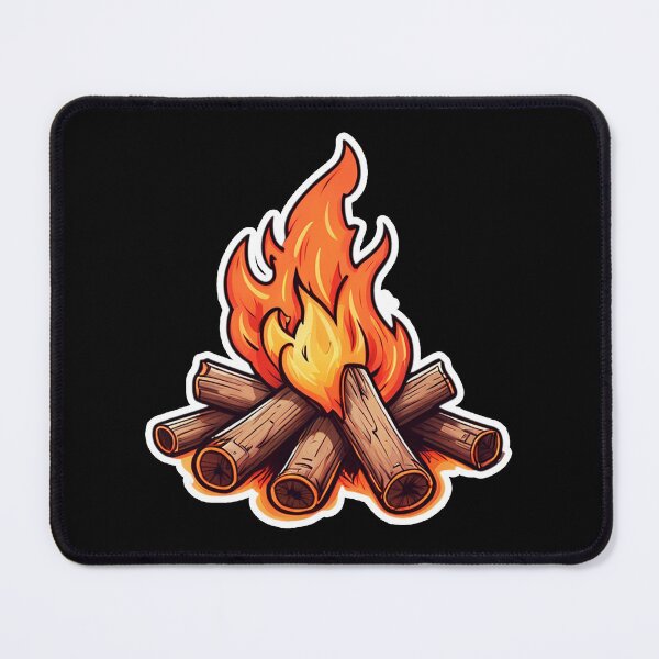 Item preview, Bonfire Sticker designed and sold by Bunmigraphics .