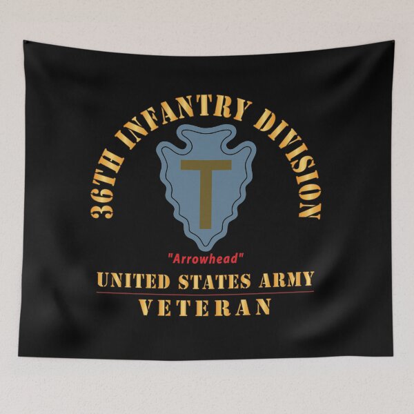 Item preview, Army - SSI - 36th Infantry Division - Arrowhead - US Army Veteran X 300 designed and sold by Military Insignia Products.