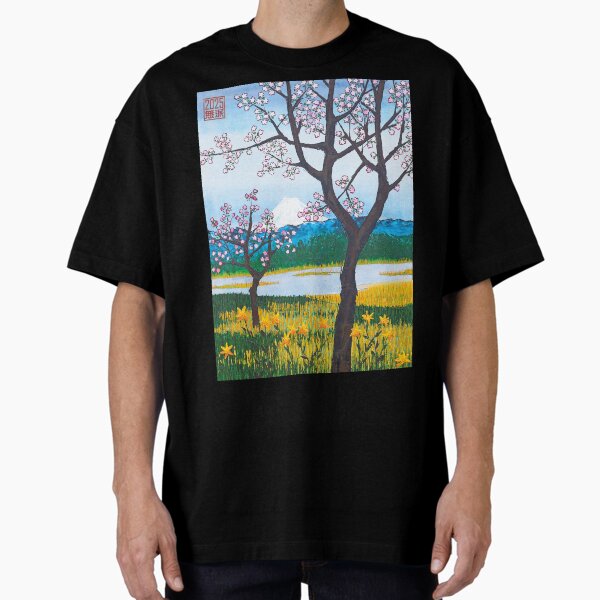 Item preview, The Outskirts of Koshigaya in Musashi Province  after Hiroshige designed and sold by muhaonline.