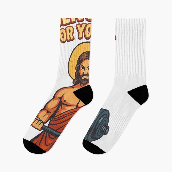 Item preview, Gym Jesus – Benching for Your Sins designed and sold by Aryabek.