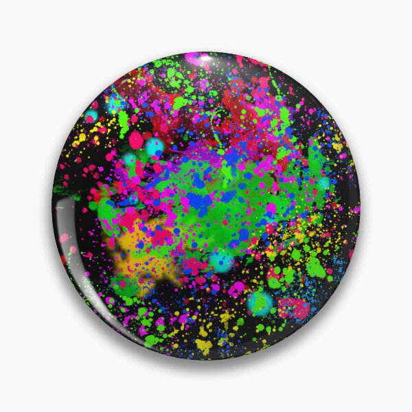 Item preview, Multicolored paint splashes designed and sold by EchoOfSilence.