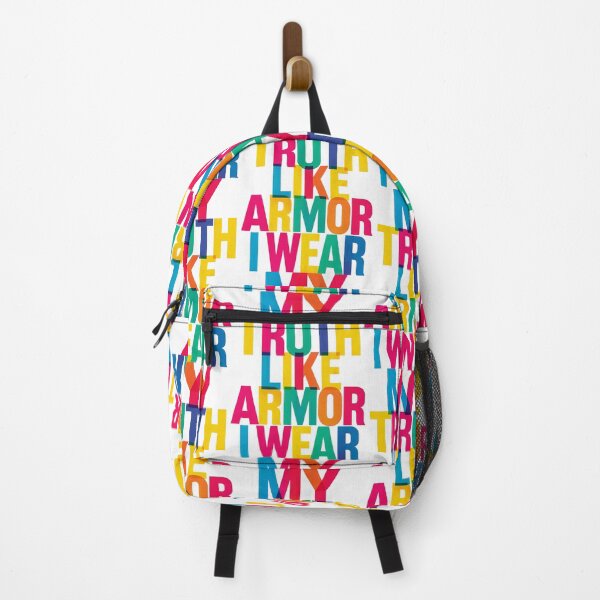 Item preview, I Wear My Truth Like Armor – Bold Rainbow Typography Quote Design designed and sold by Sepinik.