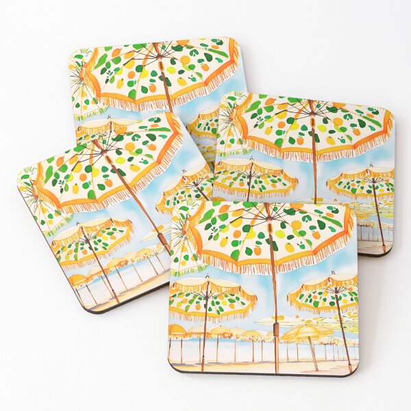 Item preview, Watercolour Beach day in Morocco 2 designed and sold by Taika Tori Art .