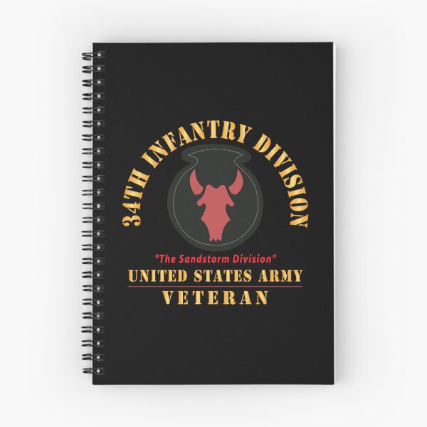 Item preview, Army - SSI - 34th Infantry Division - The Sandstorm Division - US Army Veteran X 300 designed and sold by Military Insignia Products.