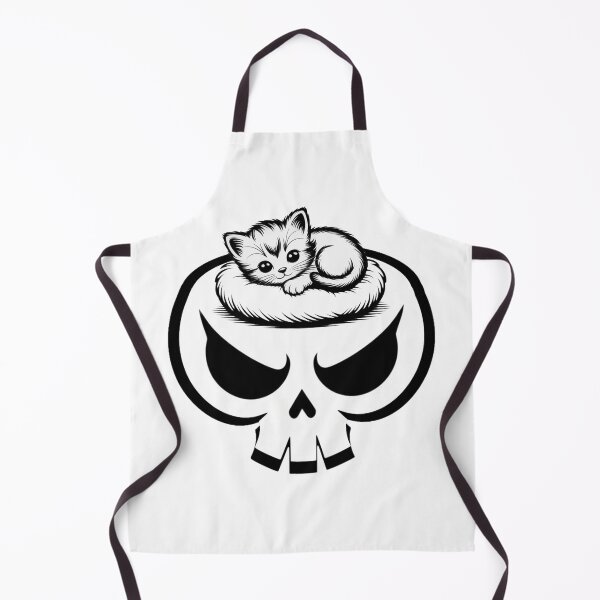 Item preview, Cats in Skull, sleeping cat, Dancing Skeleton designed and sold by Cr320.
