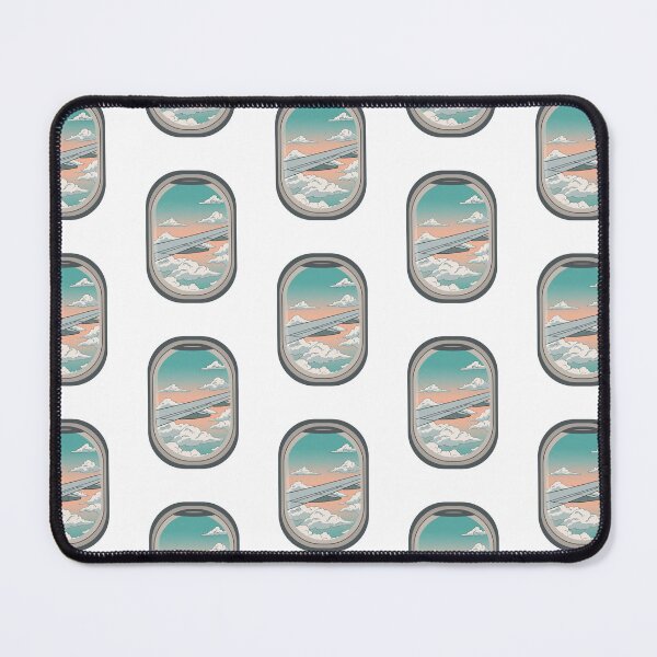 Item preview, Airplane Window Beautiful Sunset View designed and sold by TheProPrints.
