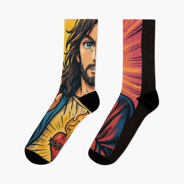 Item preview, Manga Jesus – Sacred Heart Blessing designed and sold by Aryabek.