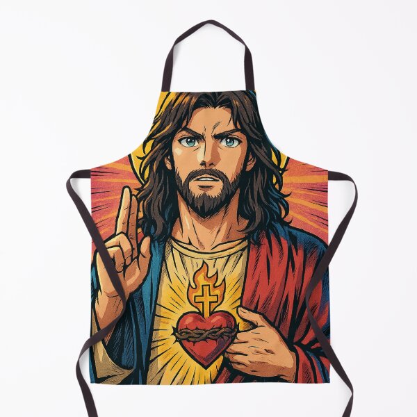 Item preview, Manga Jesus – Sacred Heart Blessing designed and sold by Aryabek.