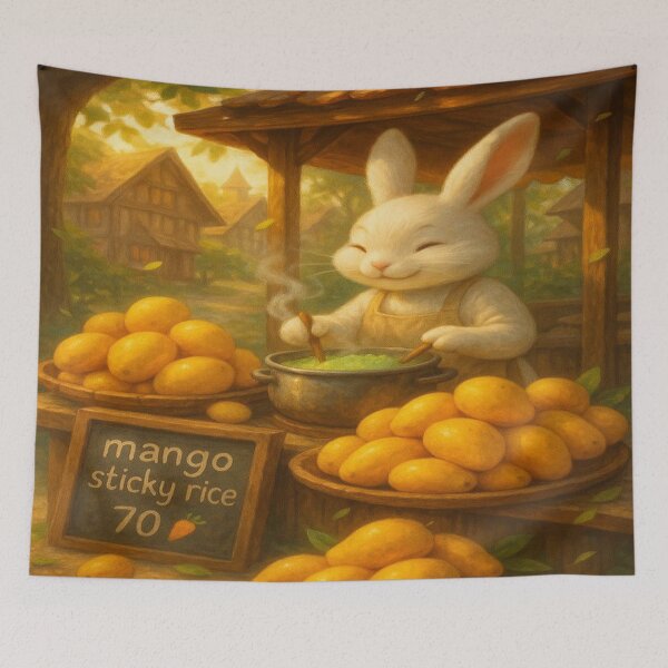 Item preview, Bunny’s Golden Delight designed and sold by cottoncode.