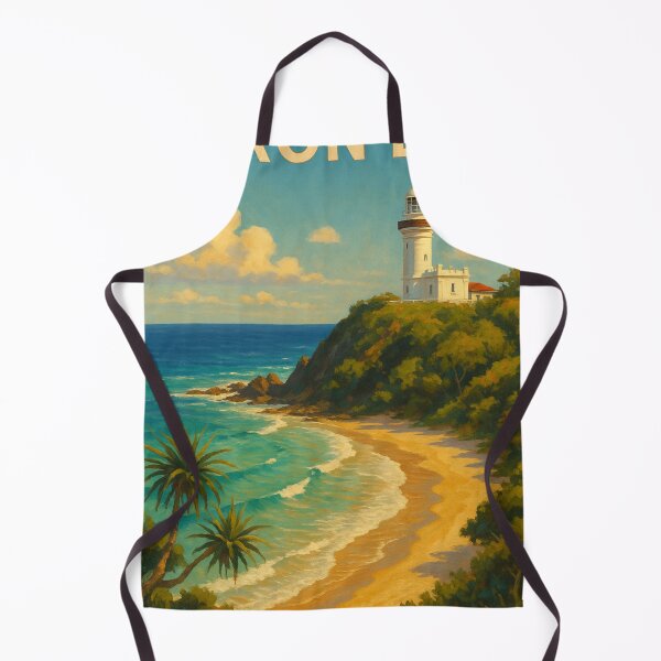 Item preview, Byron Bay Lighthouse Coastline – Ocean Sunset View designed and sold by Aryabek.