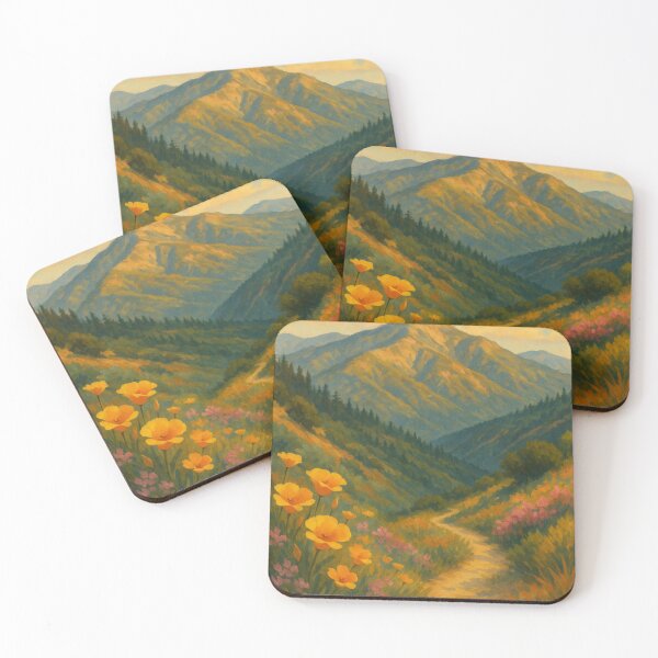 Item preview, Mt. Lukens Spring Trail – Wildflower Path in Bloom designed and sold by Aryabek.
