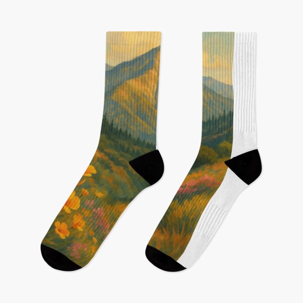 Item preview, Mt. Lukens Spring Trail – Wildflower Path in Bloom designed and sold by Aryabek.