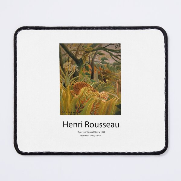 Item preview, Henri Rousseau exhibition poster designed and sold by paulrommer.