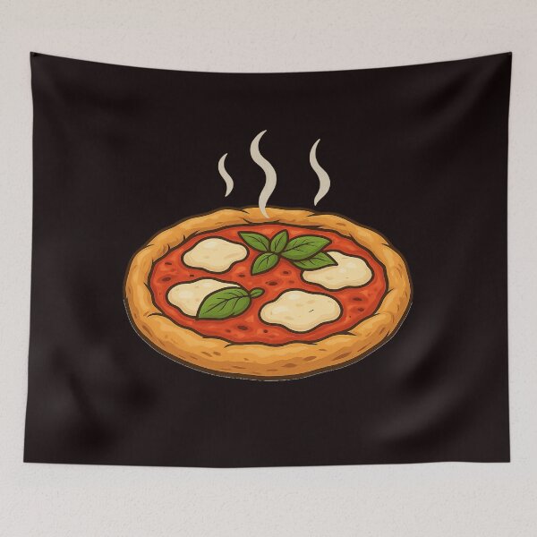 Item preview, Steaming Hot Margherita Pizza designed and sold by FestusArt.