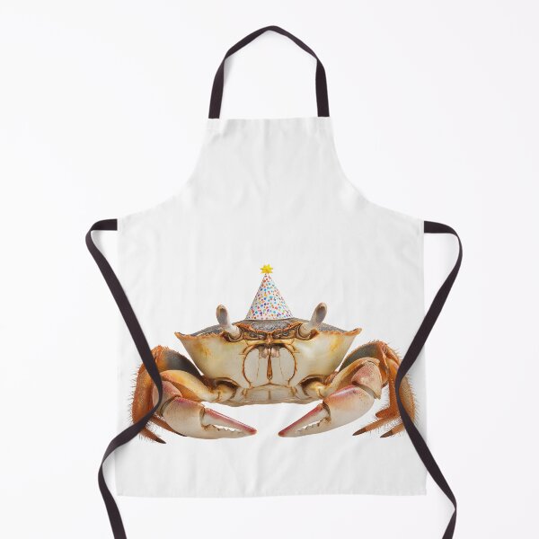 Item preview, Cute Crab with Party Hat Birthday Celebration designed and sold by LazyOwlStore.
