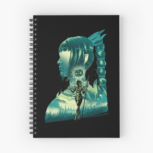 Item preview, Shadowheart - Daughter of Darkness Silhouette Art Print designed and sold by Hypertwenty Designs.