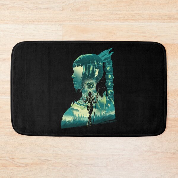 Item preview, Shadowheart - Daughter of Darkness Silhouette Art Print designed and sold by Hypertwenty Designs.