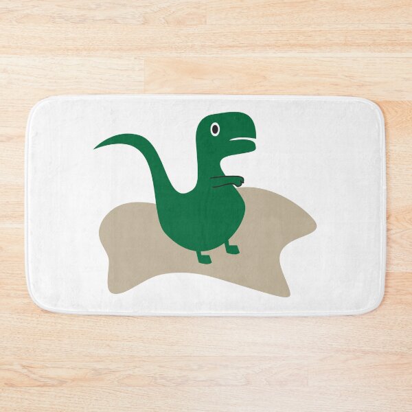 Item preview, kiddy cartoon dino sticker  designed and sold by Artist-Bhumi.