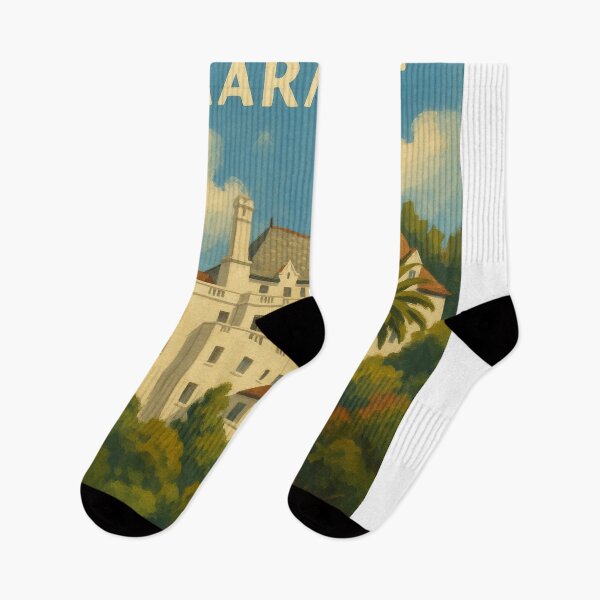 Item preview, Chateau Marmont Los Angeles – Vintage Hotel View designed and sold by Aryabek.