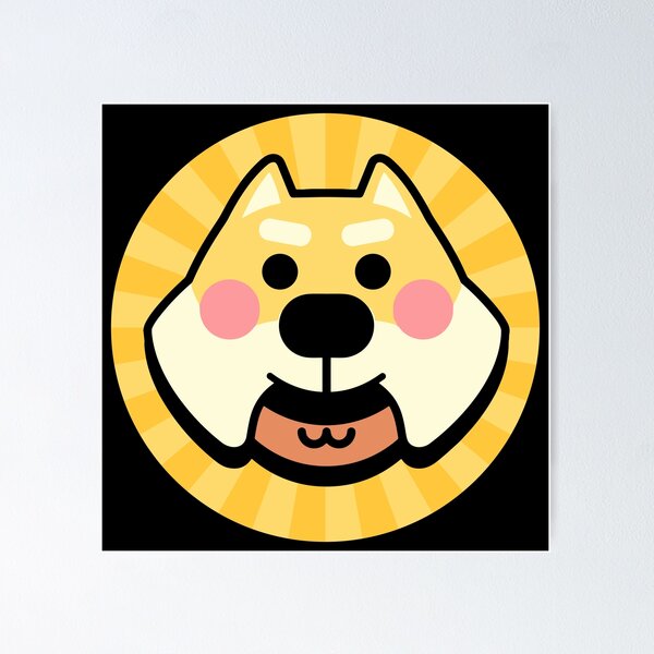 Item preview, Shiba Brawl Stars Cute Character Icon designed and sold by Gamify Store.